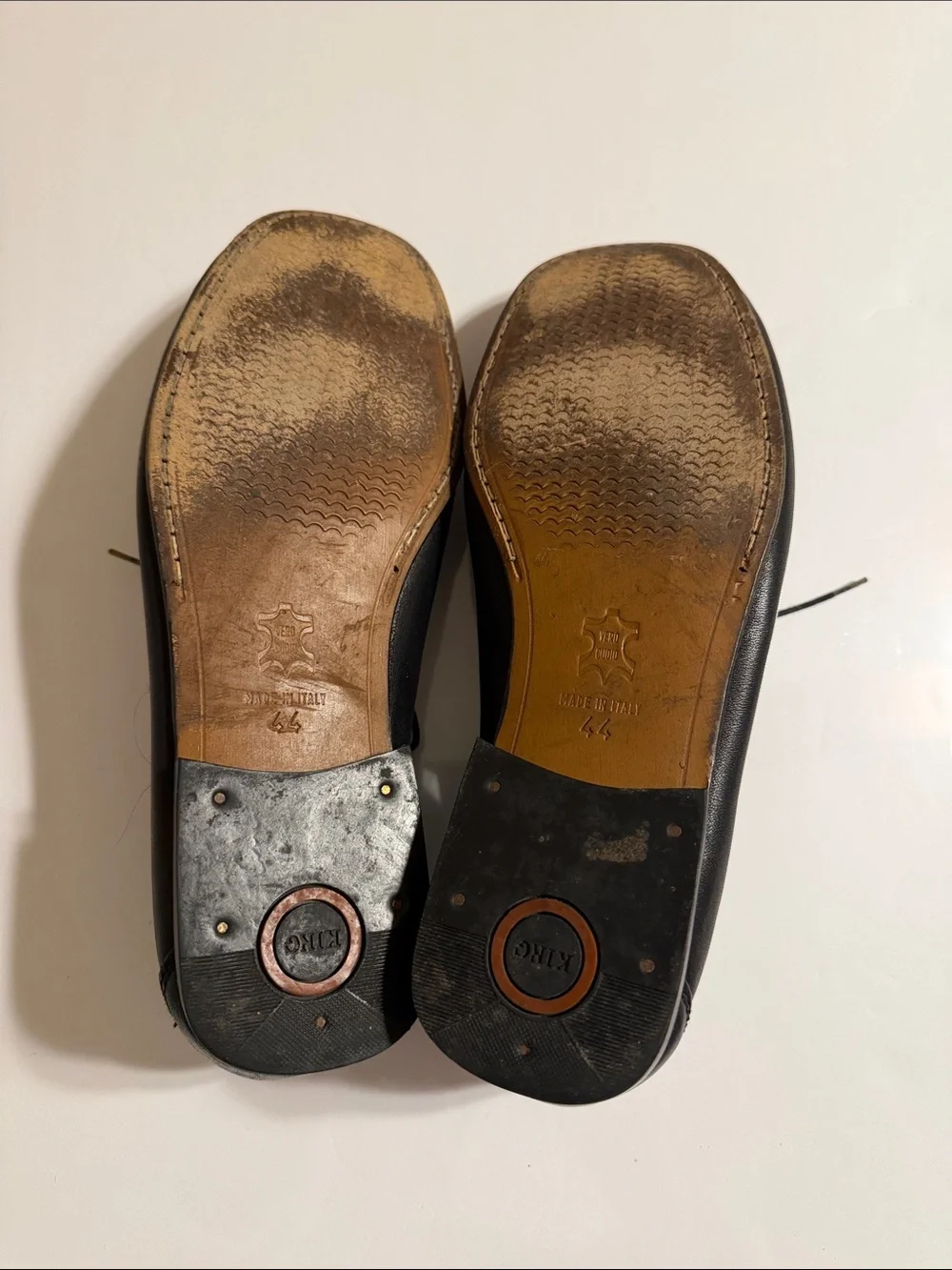 Soldini Stone Haven Italian Black Leather Lace-Up Driving Loafers Size 44/10.5
